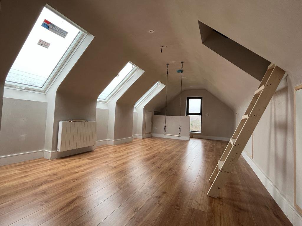 attic conversion with extra loft sppace